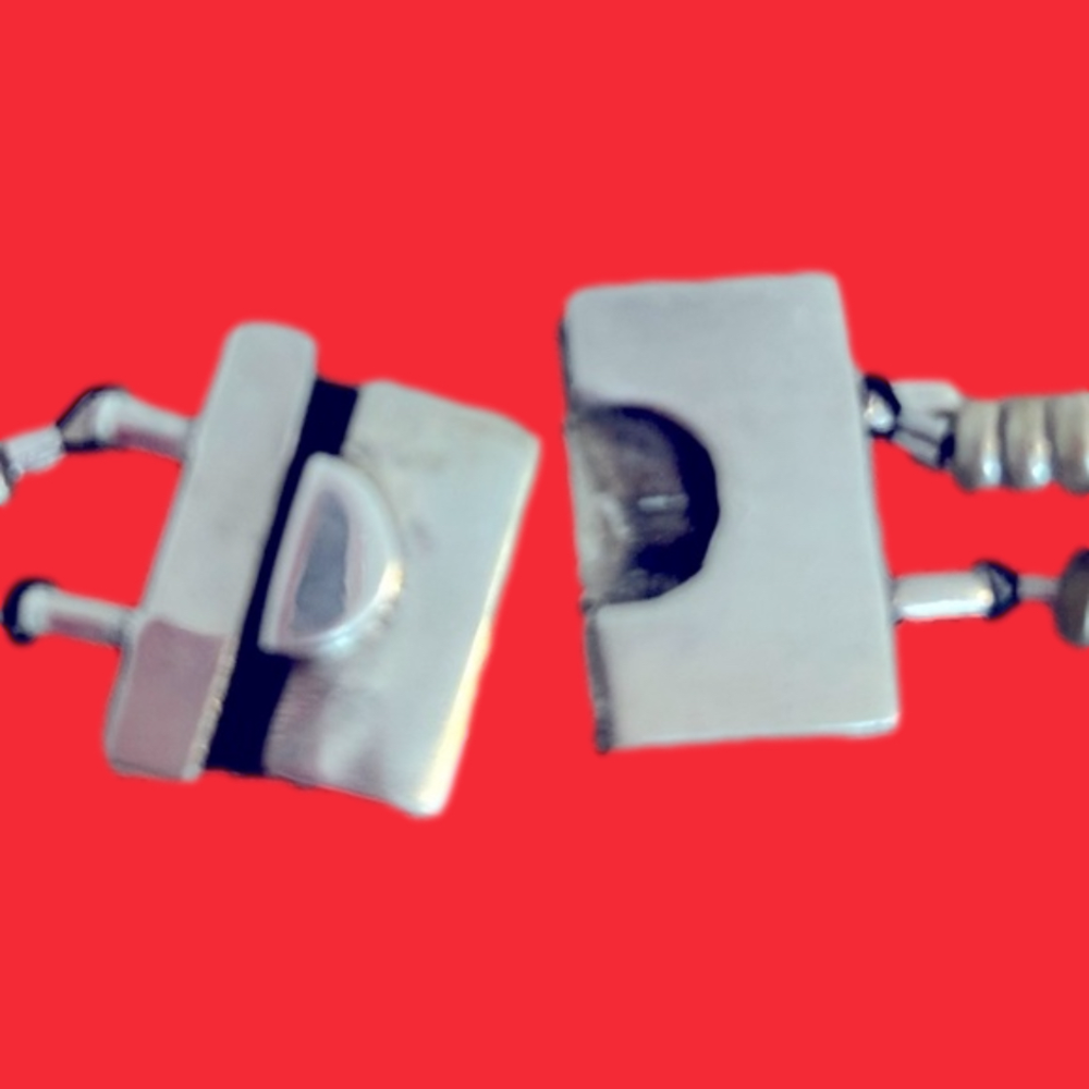 Retro Choker (19”) Onyx, Hematite w’ 925 Silver clasp from Stone To Jewelry - Picture 3 of 4